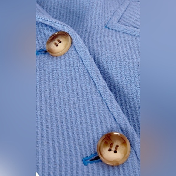 Hobbs Bette sky blue wool blend coat NWT - Picture 7 of 12